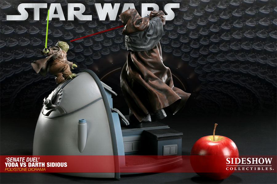 Sideshow - Senate Duel: Yoda vs. Darth Sidious 20001715