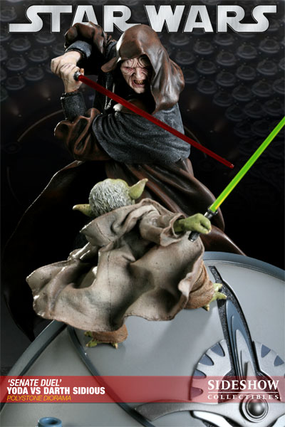 Sideshow - Senate Duel: Yoda vs. Darth Sidious 20001720