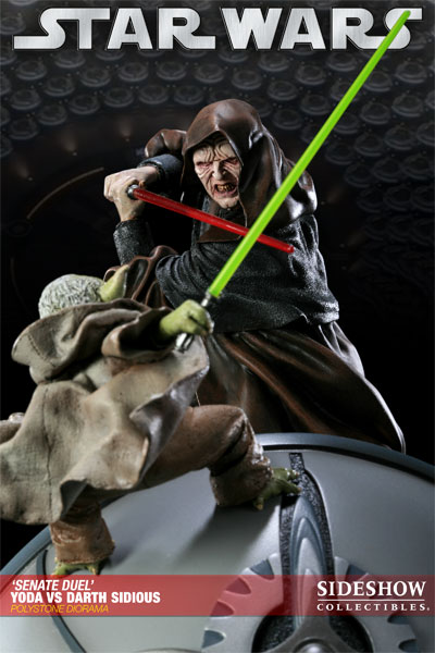 Sideshow - Senate Duel: Yoda vs. Darth Sidious 20001721
