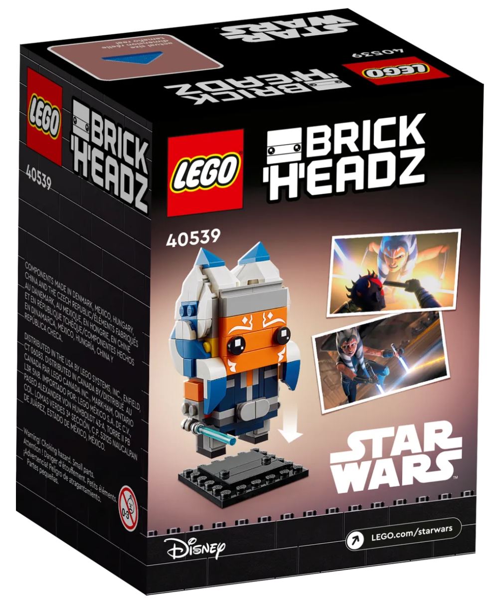 LEGO STAR WARS -  40539 - Ahsoka Tano (BrickHeadz) 40539_13