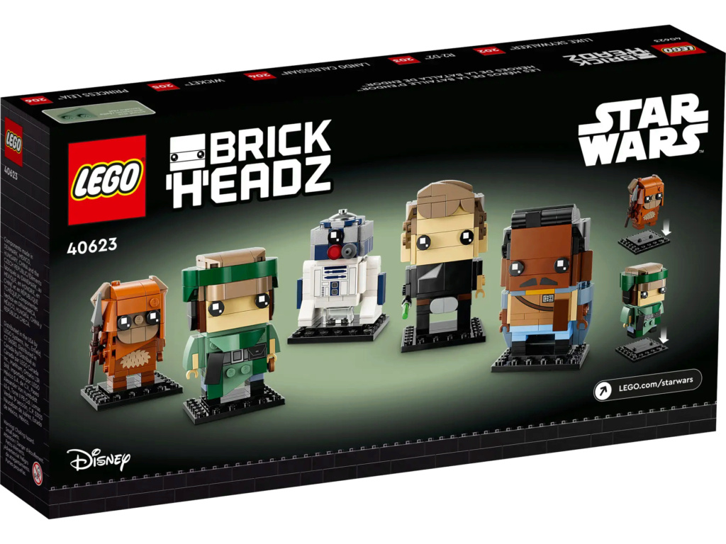 LEGO STAR WARS - 40623 - Battle of Endor Heroes (BrickHeadz) 40623_13