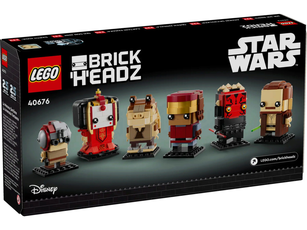 LEGO Star Wars - 40676 - BrickHeadz The Phantom Menace 40676_13