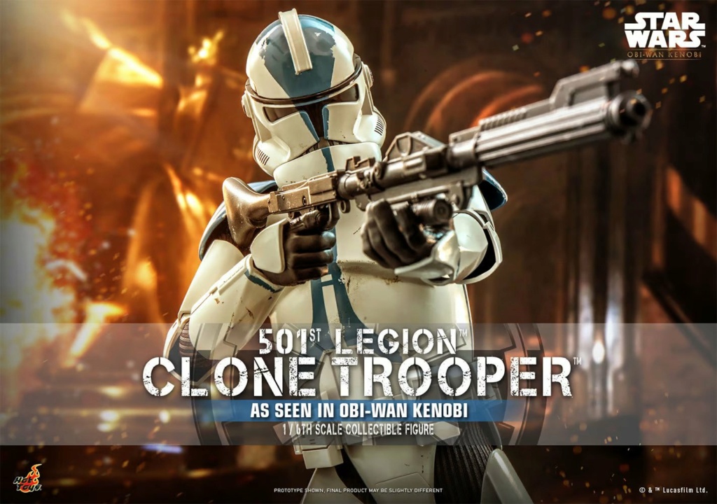 501st Legion Clone Trooper Sixth Scale Figure - Hot Toys 501st_10