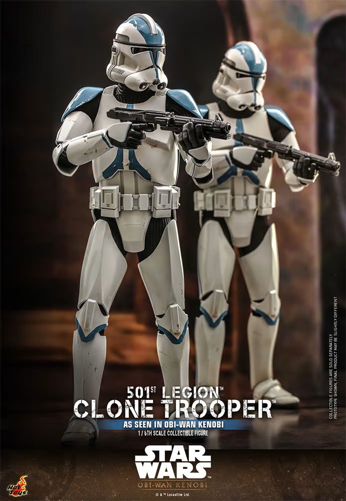 501st Legion Clone Trooper Sixth Scale Figure - Hot Toys 501st_12