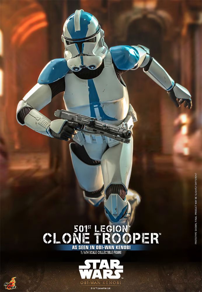 501st Legion Clone Trooper Sixth Scale Figure - Hot Toys 501st_13