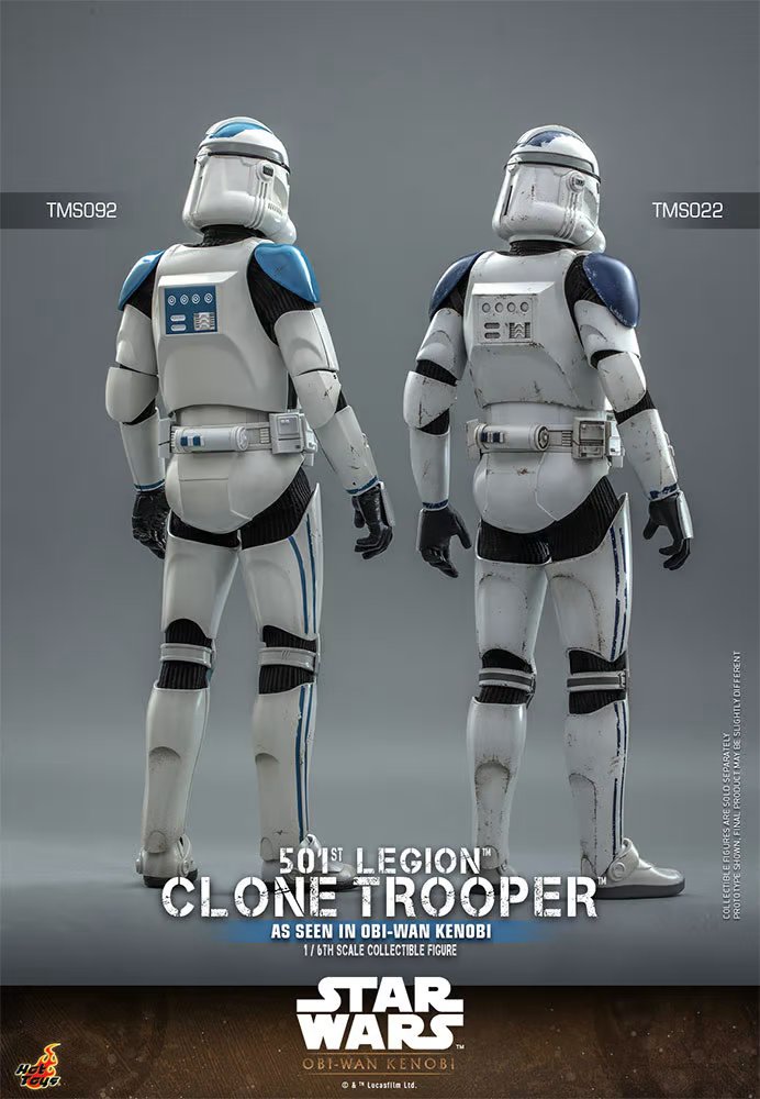 501st Legion Clone Trooper Sixth Scale Figure - Hot Toys 501st_21