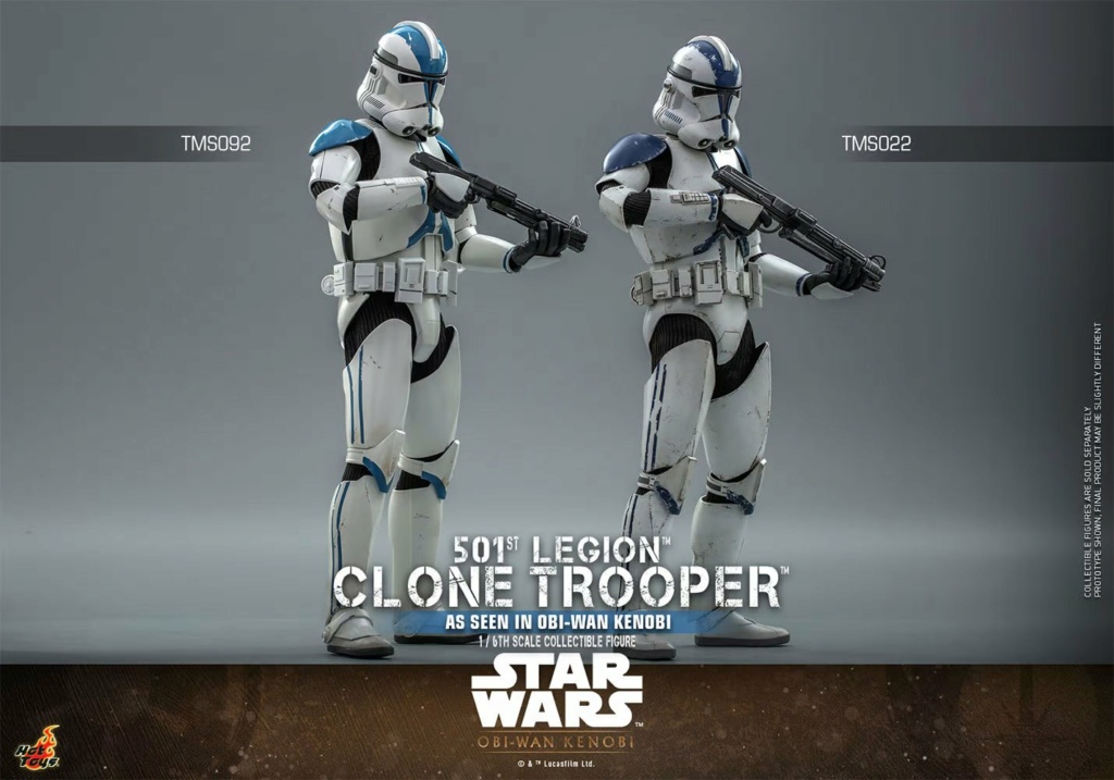 501st Legion Clone Trooper Sixth Scale Figure - Hot Toys 501st_23