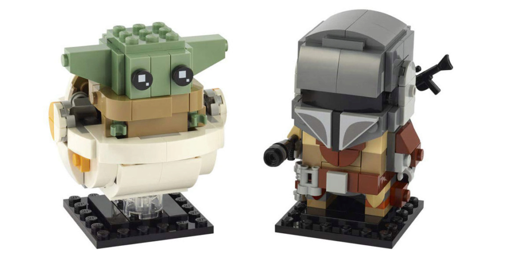 LEGO StarWars 75317 BrickHeadz The Mandalorian & The Child 75317_10
