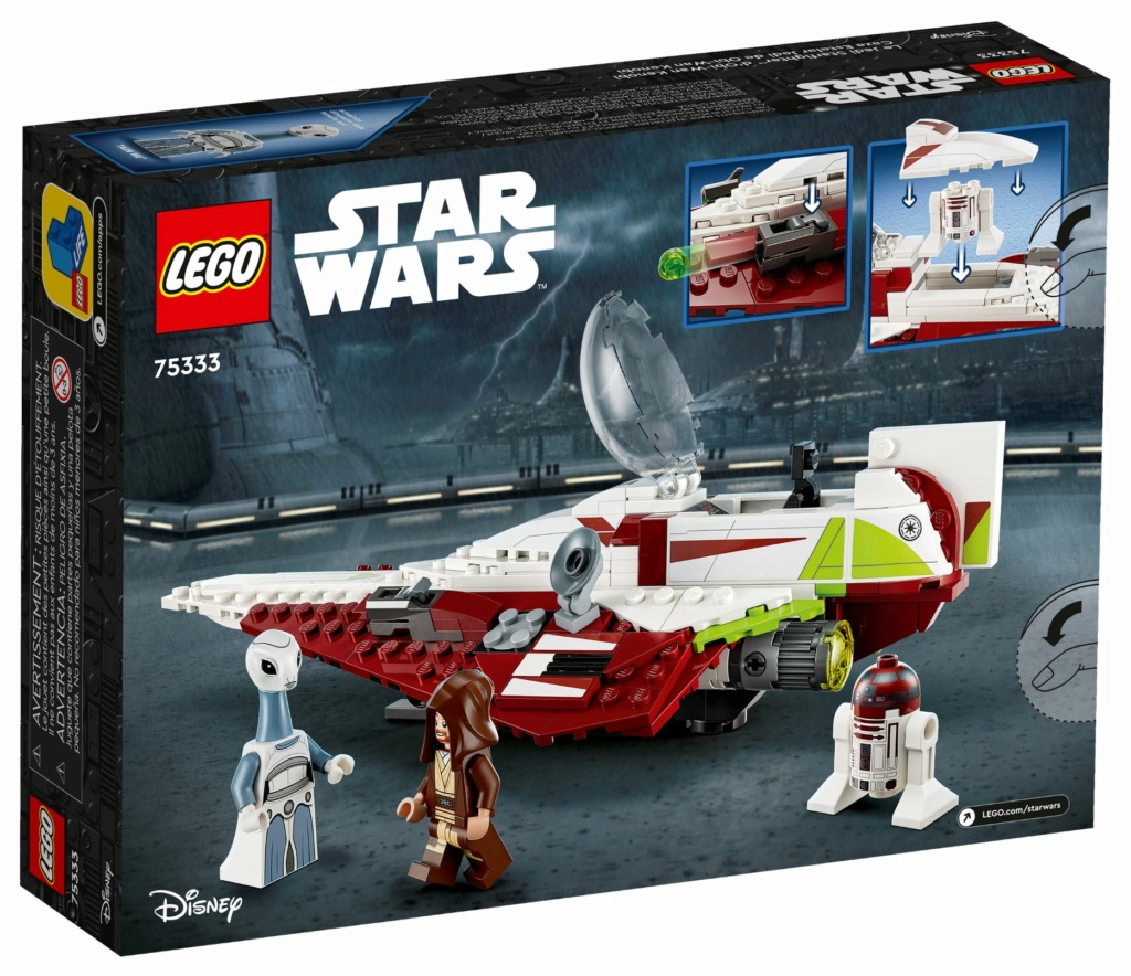 LEGO Star Wars - 75333 - Obi-Wan Kenobi's Jedi Starfighter 75333_10