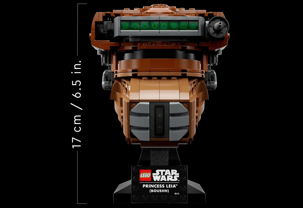 LEGO STAR WARS - 75351 - Princess Leia Helmet (Boushh) 75351_13