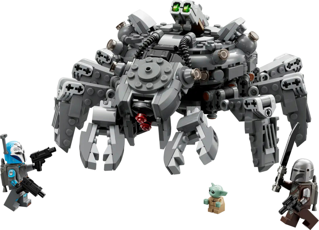 LEGO STAR WARS - 75362 - Spider Tank Le Tank Araignée 75361_10