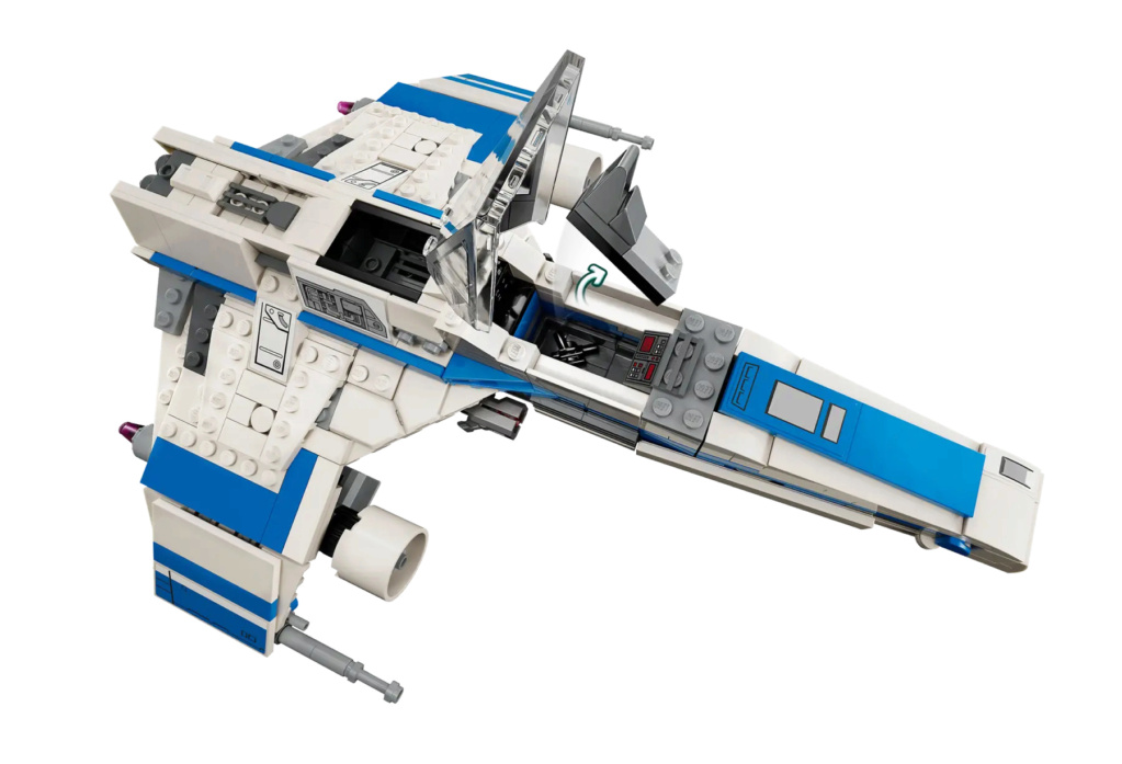 LEGO STAR WARS - 75364 - New Republic E-Wing vs. Shin Hati's Starfighter 75364_12
