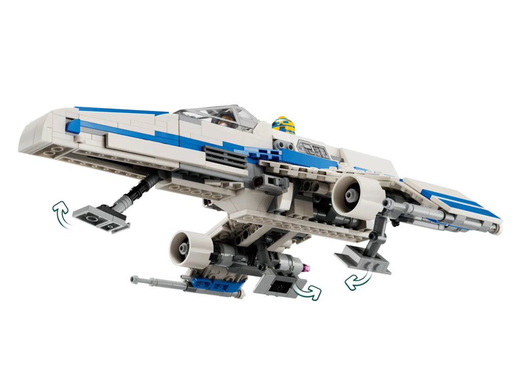 LEGO STAR WARS - 75364 - New Republic E-Wing vs. Shin Hati's Starfighter 75364_13