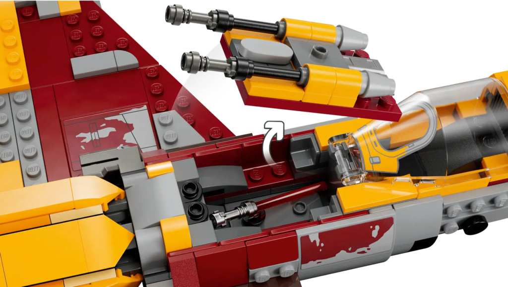 LEGO STAR WARS - 75364 - New Republic E-Wing vs. Shin Hati's Starfighter 75364_16