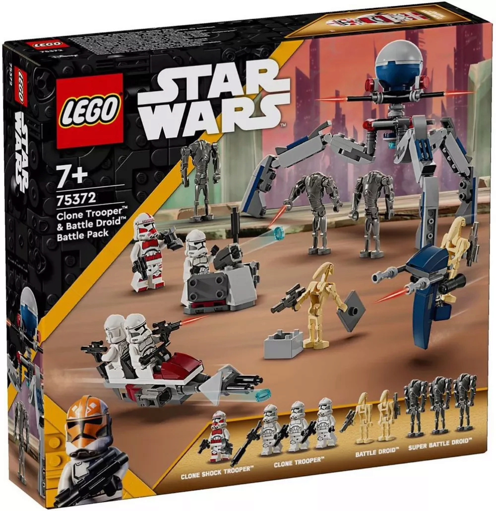 LEGO STAR WARS - 75372 - Clone Trooper & Battle Droid Battle Pack 75372_10