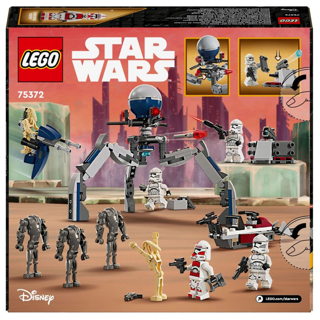 LEGO STAR WARS - 75372 - Clone Trooper & Battle Droid Battle Pack 75372_12