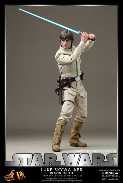 Luke Skywalker (Bespin) 1/6 scale Figure - Hot Toys 90139910