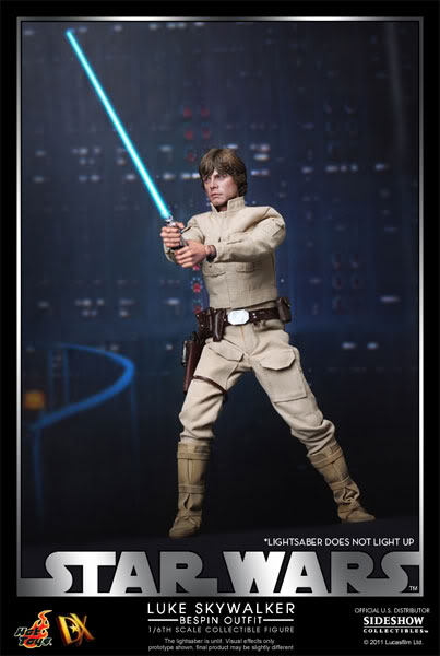 Luke Skywalker (Bespin) 1/6 scale Figure - Hot Toys 90139912