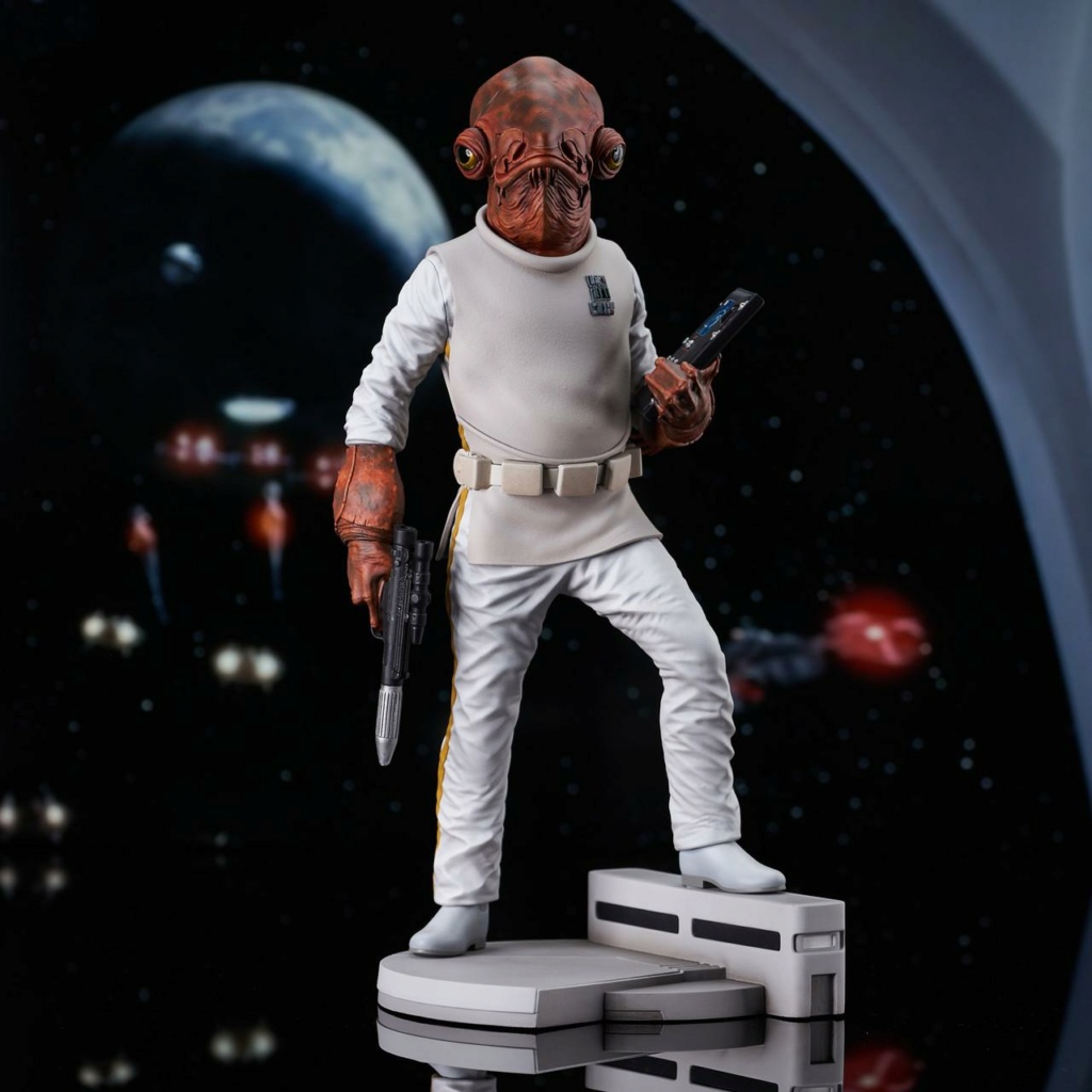 Star Wars: Return of the Jedi - Admiral Ackbar Milestones Statue - Gentle G Ackbar10