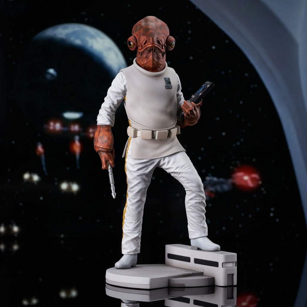 Star Wars: Return of the Jedi - Admiral Ackbar Milestones Statue - Gentle G Ackbar11