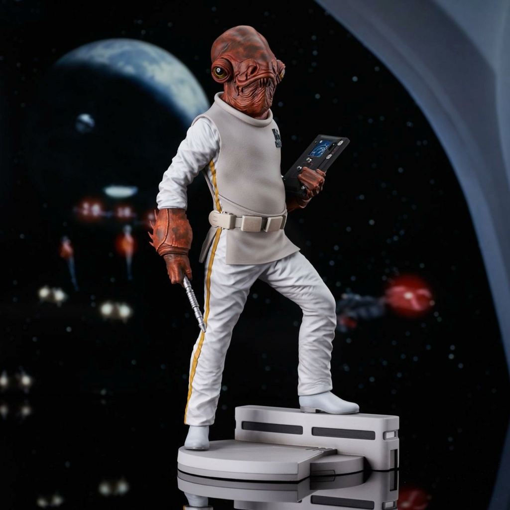 Star Wars: Return of the Jedi - Admiral Ackbar Milestones Statue - Gentle G Ackbar12