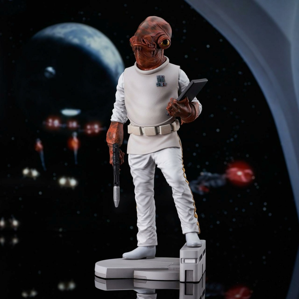 Star Wars: Return of the Jedi - Admiral Ackbar Milestones Statue - Gentle G Ackbar14