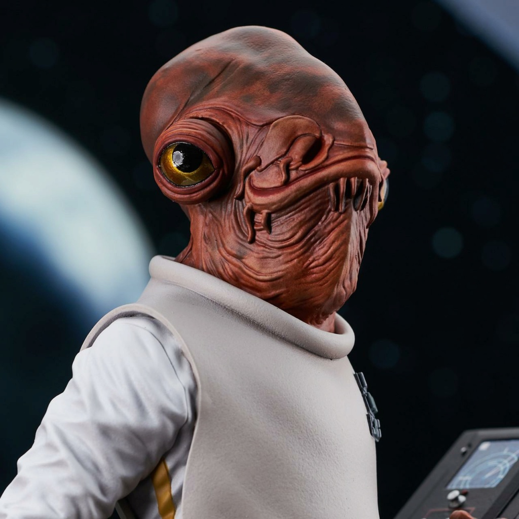 Star Wars: Return of the Jedi - Admiral Ackbar Milestones Statue - Gentle G Ackbar17