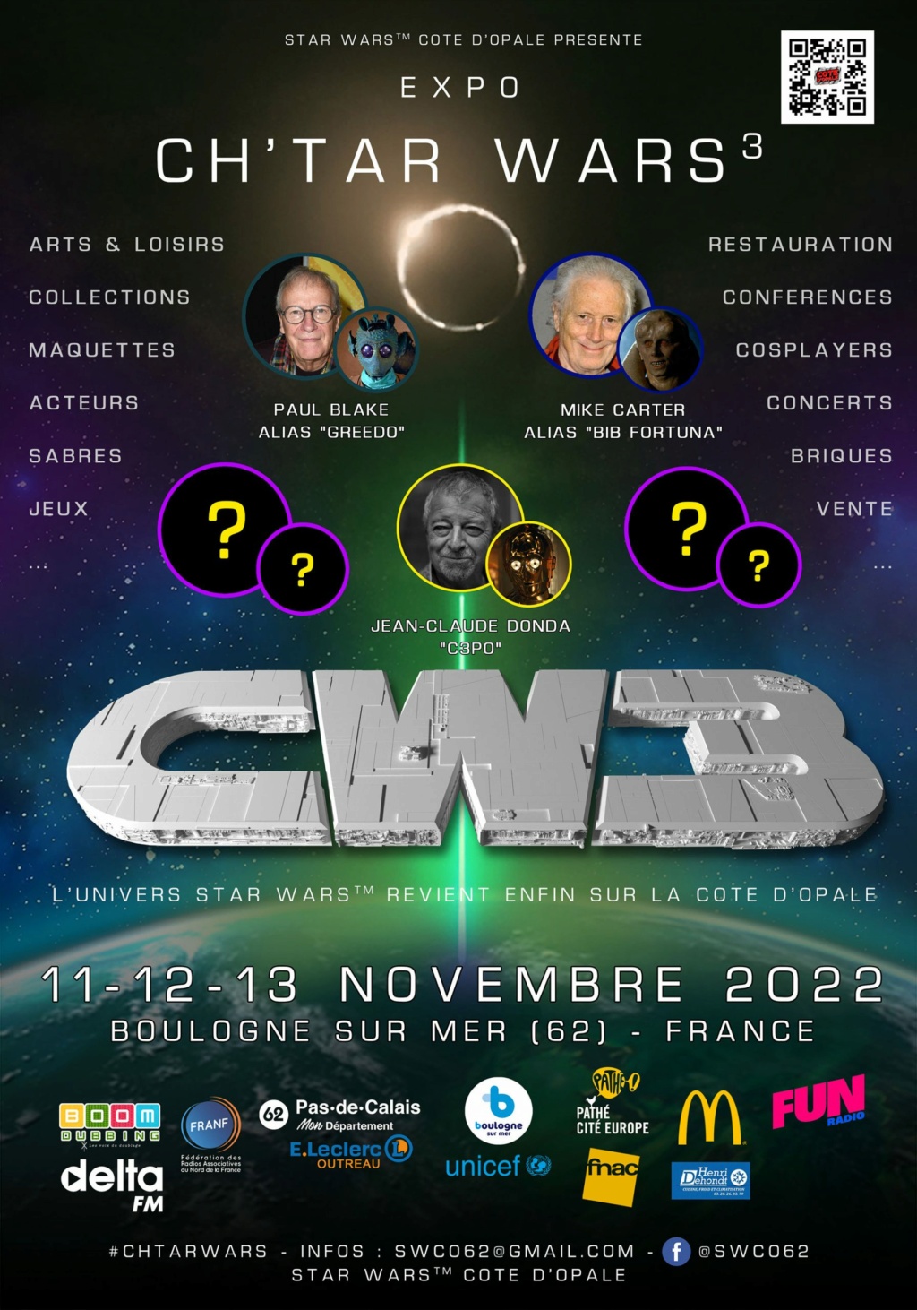 Expo CH’TAR WARS 3 Du 11 au 13 Novembre 2022 Affich30