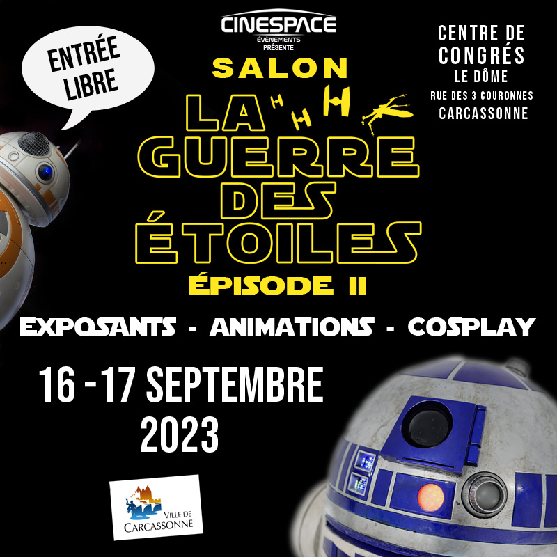 Salon La Guerre Des Étoiles - 16 & 17 septembre 2023 Affich33