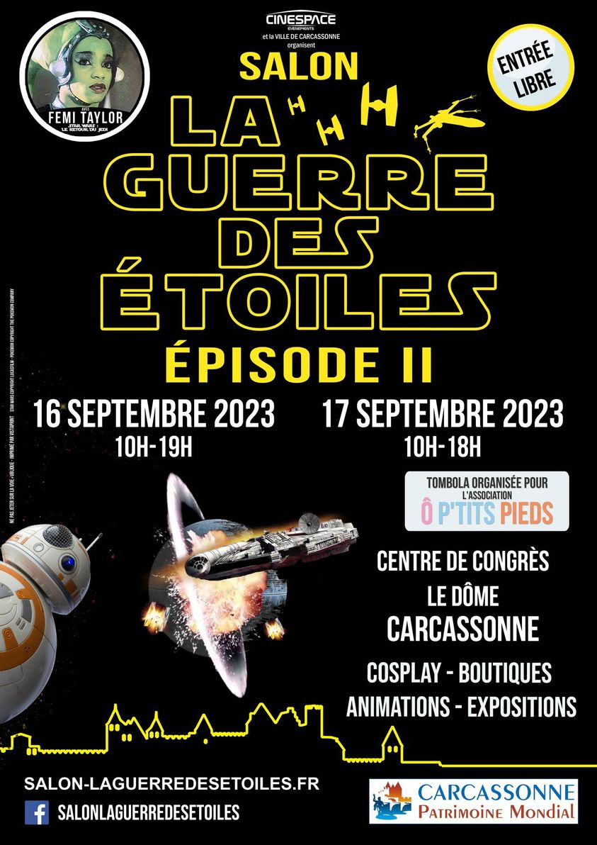 Salon La Guerre Des Étoiles - 16 & 17 septembre 2023 Affich37