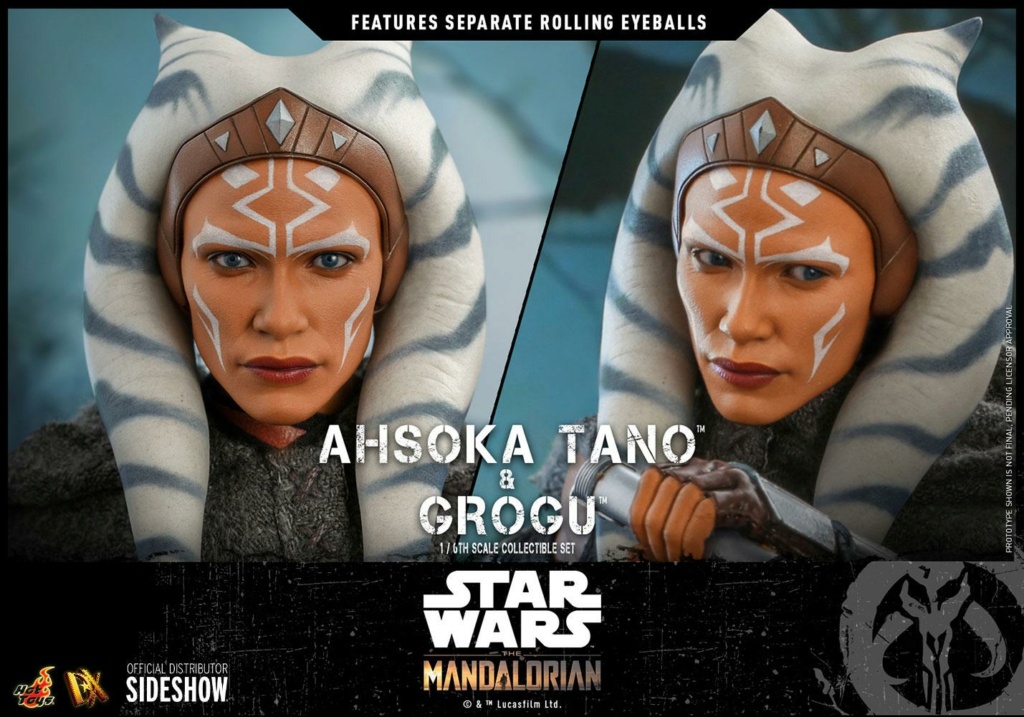 Ahsoka Tano and Grogu Sixth Scale Figure Set - Hot Toys Ahsoka73