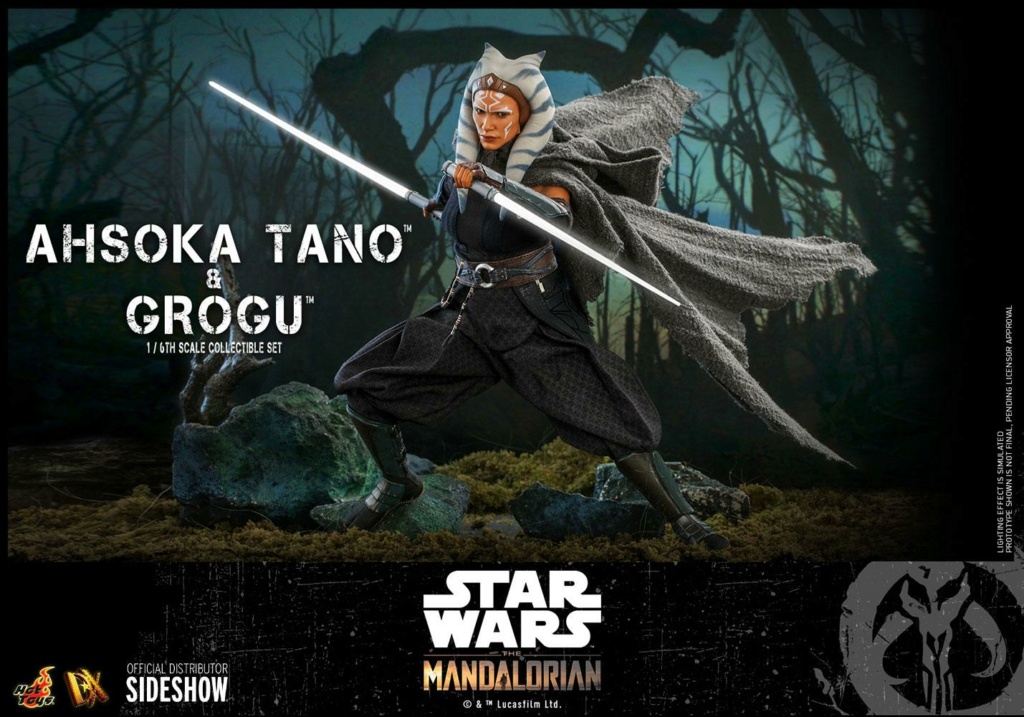 Ahsoka Tano and Grogu Sixth Scale Figure Set - Hot Toys Ahsoka75