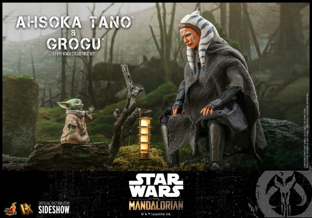 Ahsoka Tano and Grogu Sixth Scale Figure Set - Hot Toys Ahsoka78