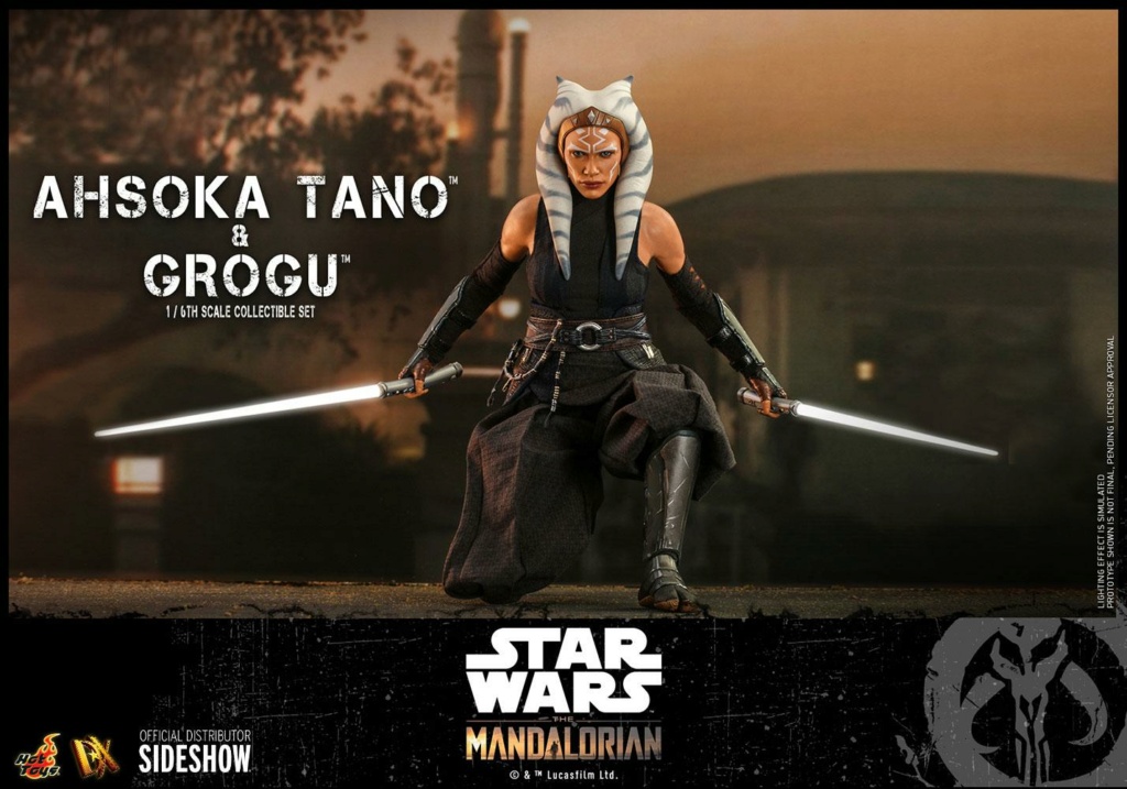 Ahsoka Tano and Grogu Sixth Scale Figure Set - Hot Toys Ahsoka81