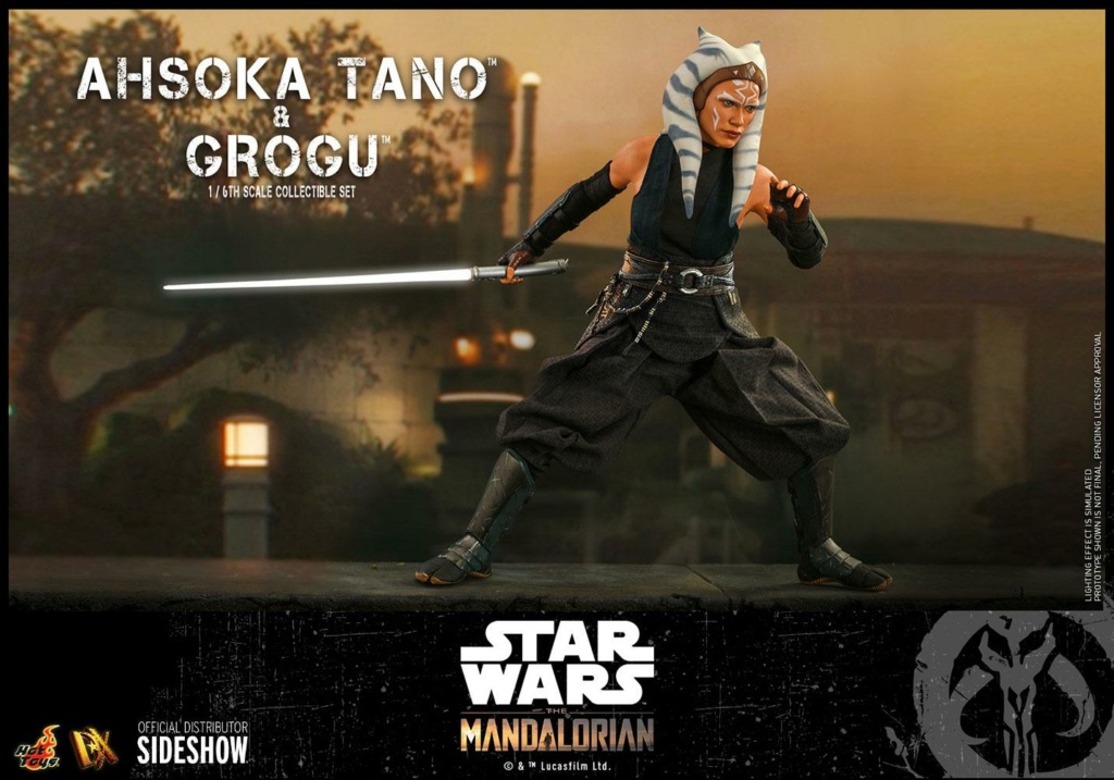 Ahsoka Tano and Grogu Sixth Scale Figure Set - Hot Toys Ahsoka82