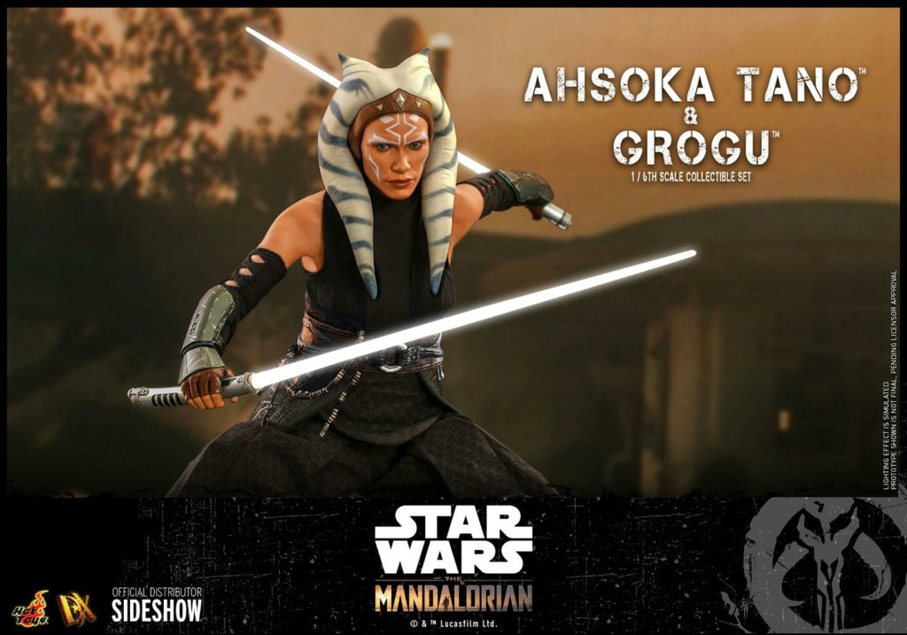 Ahsoka Tano and Grogu Sixth Scale Figure Set - Hot Toys Ahsoka83