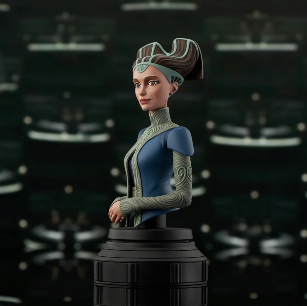 Star Wars: The Clone Wars - Padme Amidala Animated - 1/7 Scale Mini-Bust Amidal12