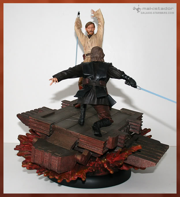 Obi-Wan VS Anakin Diorama - Revenge Of The Sith - Sideshow Anaki188