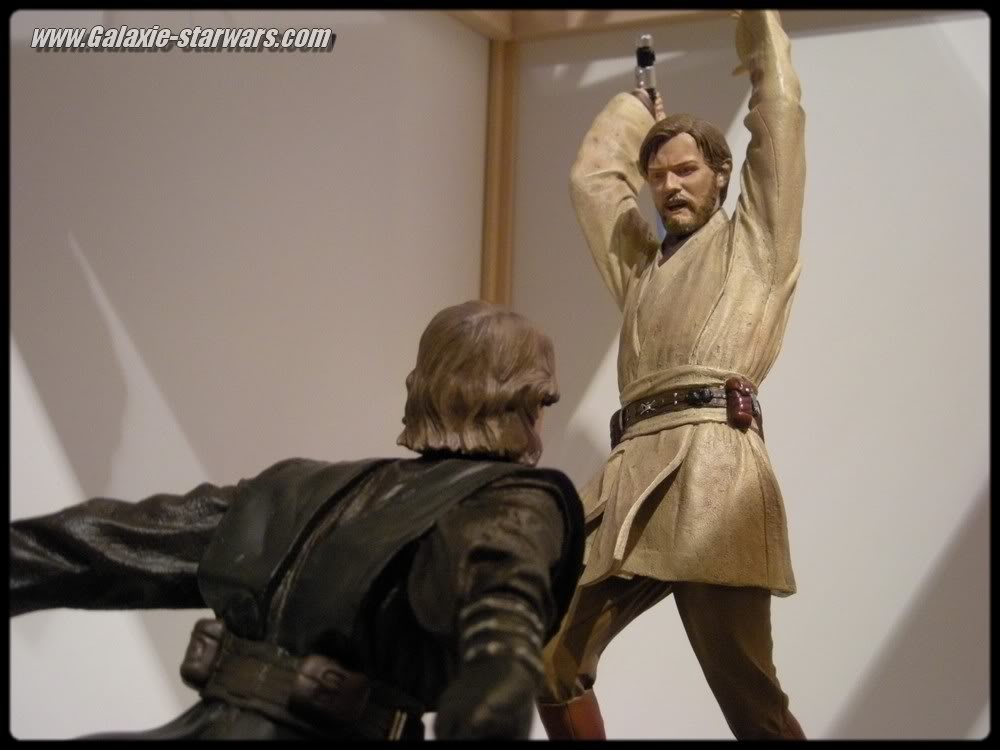 Obi-Wan VS Anakin Diorama - Revenge Of The Sith - Sideshow Anaki191