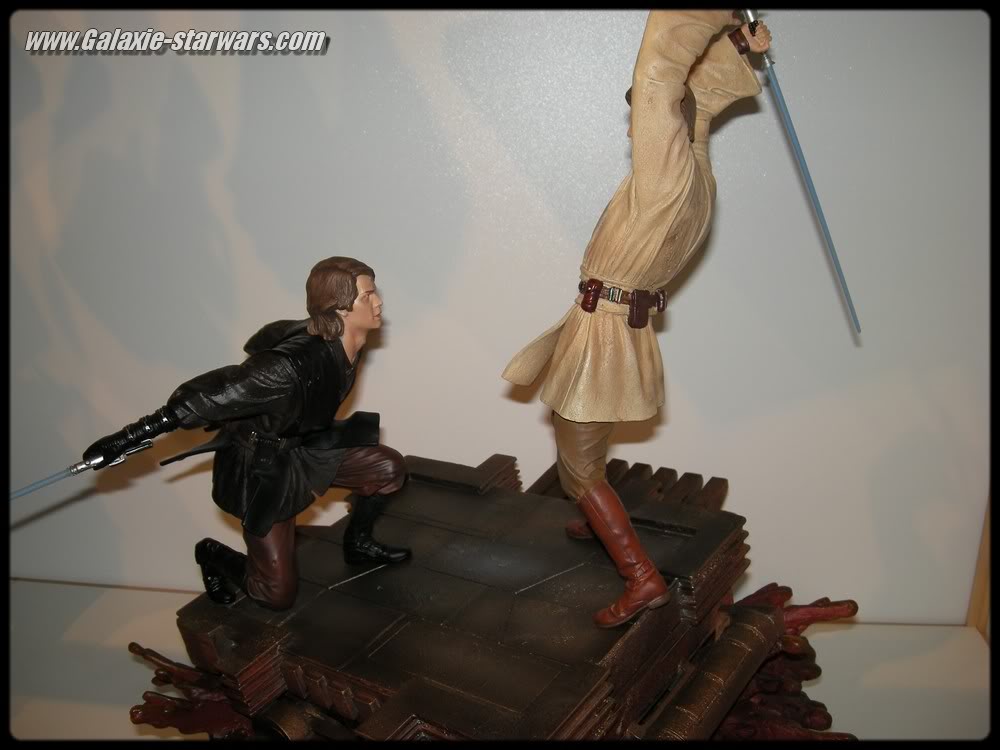 Obi-Wan VS Anakin Diorama - Revenge Of The Sith - Sideshow Anaki200