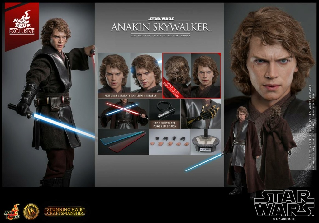 Anakin Skywalker DX Artisan Edition - Hot Toys Anaki220