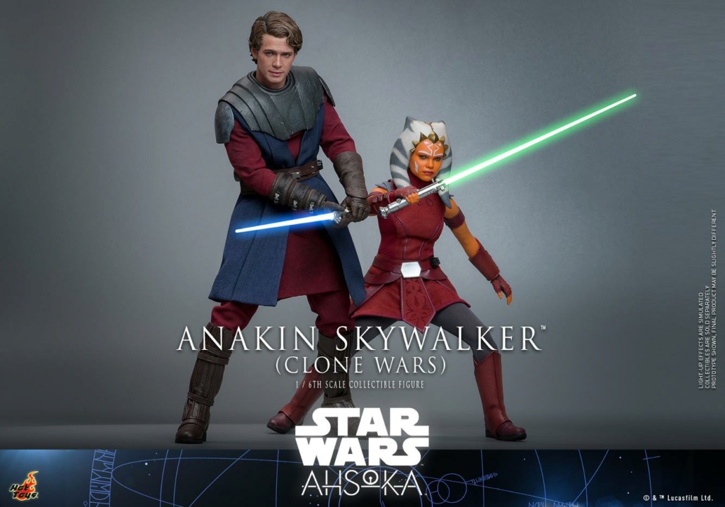 Star Wars Ahsoka 1/6th scale Anakin Skywalker (Clone Wars) Collectible Fig Anaki228