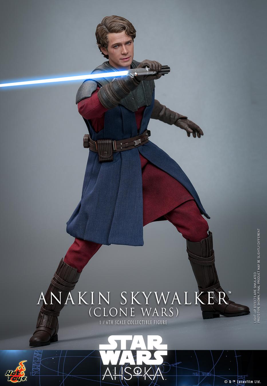 Star Wars Ahsoka 1/6th scale Anakin Skywalker (Clone Wars) Collectible Fig Anaki240