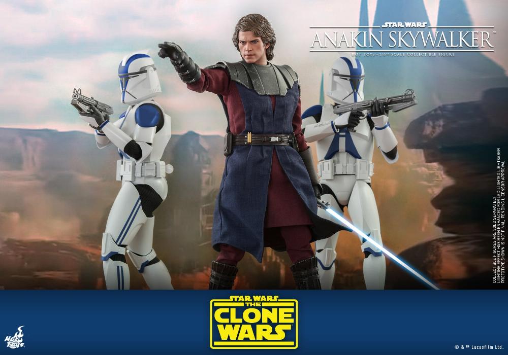 Anakin Skywalker (The Clone Wars version) Sixth Scale Figure Anakin63