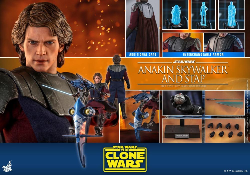 Anakin Skywalker and STAP Collectible Set (The Clone Wars) Anakin87