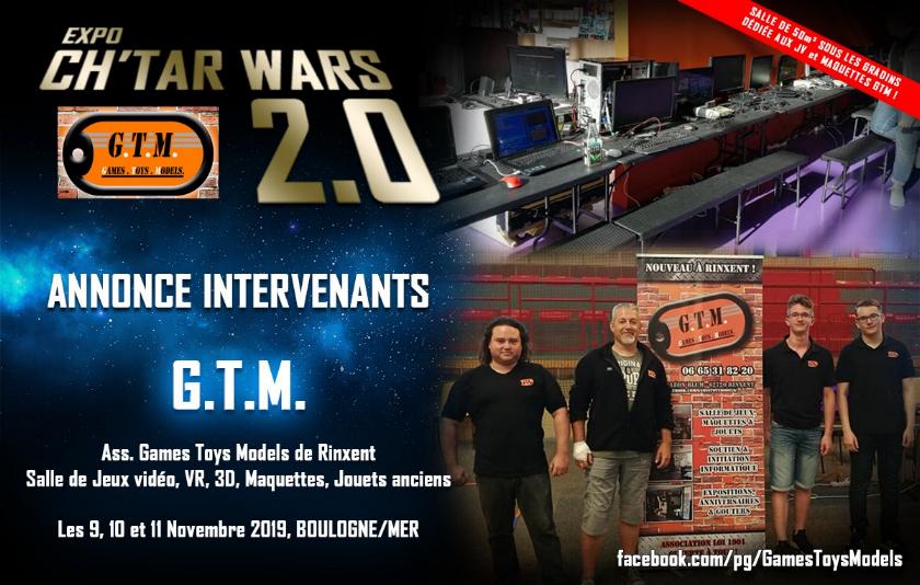 Expo CH’TAR WARS 2.0 Du 09 au 11 Novembre 2019 Annonc22