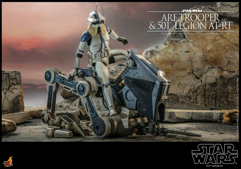 Star Wars: The Clone Wars -  1/6th scale ARF Trooper and 501st Legion AT-RT Arf_tr23