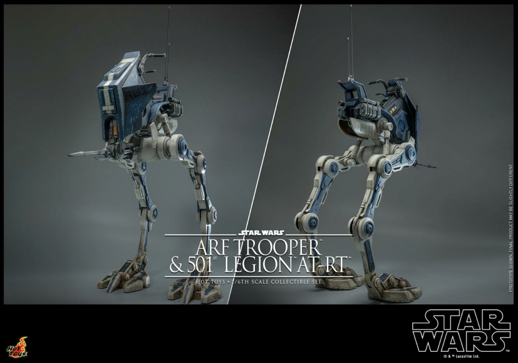 Star Wars: The Clone Wars -  1/6th scale ARF Trooper and 501st Legion AT-RT Arf_tr25