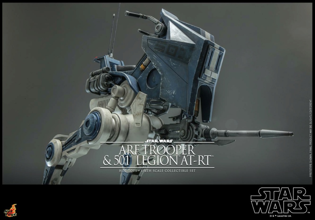 Star Wars: The Clone Wars -  1/6th scale ARF Trooper and 501st Legion AT-RT Arf_tr26