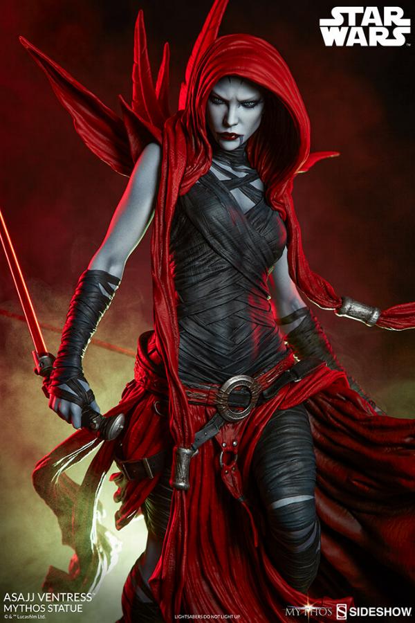 Asajj Ventress Mythos Statue - Sideshow Collectibles Asajj-14